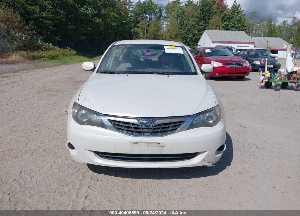 2009 SUBARU IMPREZA 2.5I VIN: JF1GH61619H812344