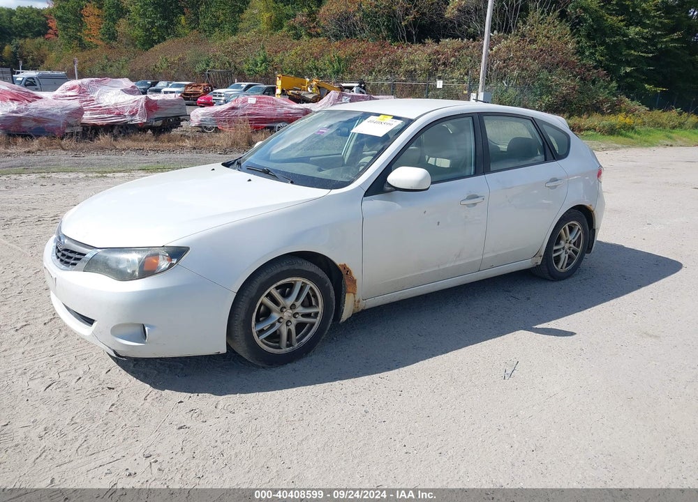 2009 SUBARU IMPREZA 2.5I VIN: JF1GH61619H812344