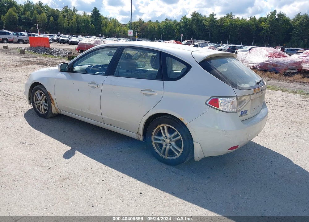 2009 SUBARU IMPREZA 2.5I VIN: JF1GH61619H812344