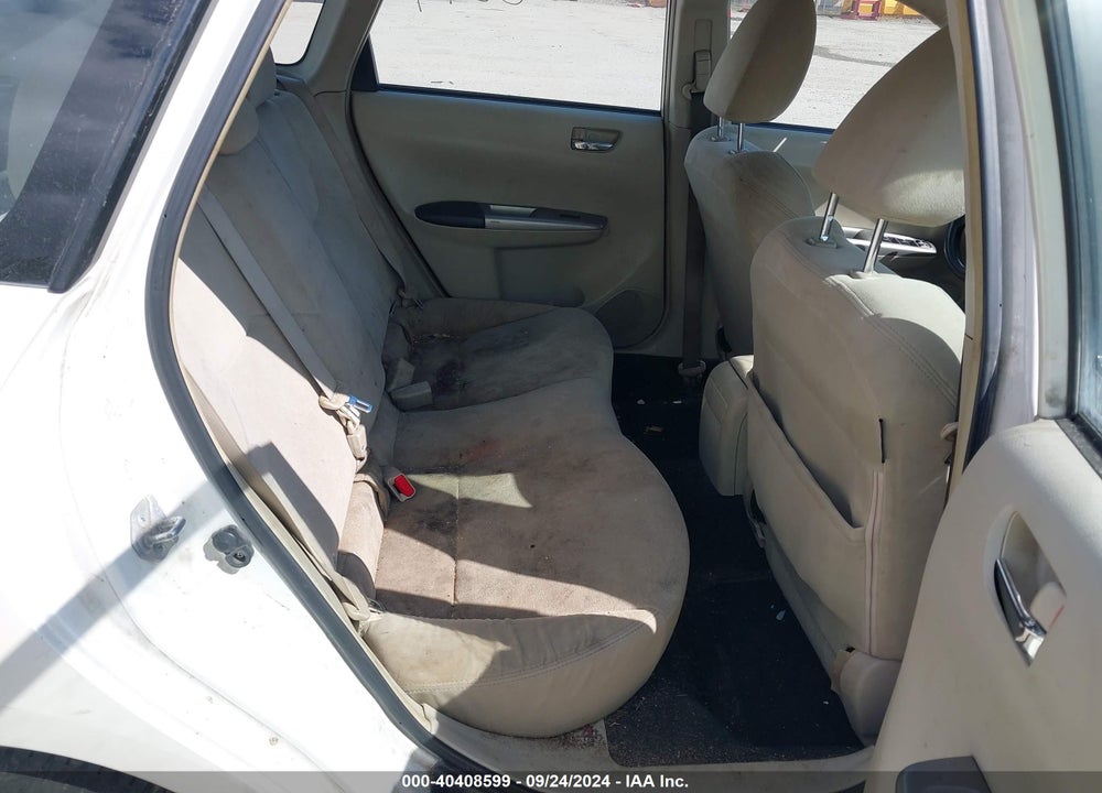 2009 SUBARU IMPREZA 2.5I VIN: JF1GH61619H812344
