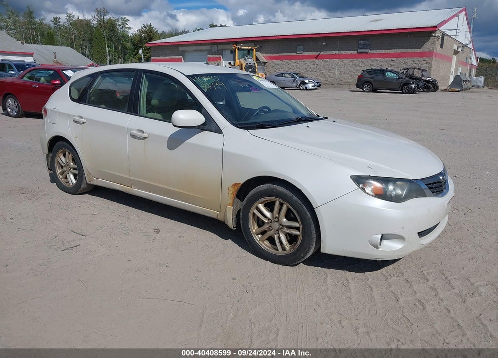 2009 SUBARU IMPREZA 2.5I VIN: JF1GH61619H812344