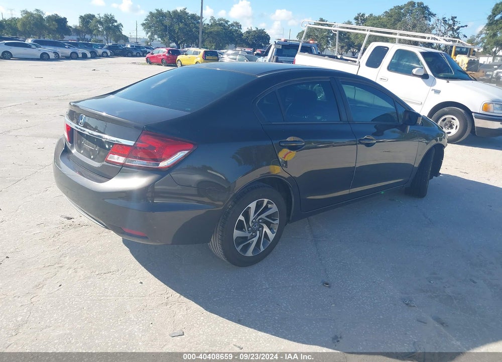 2014 HONDA CIVIC LX VIN: 2HGFB2F58EH523130