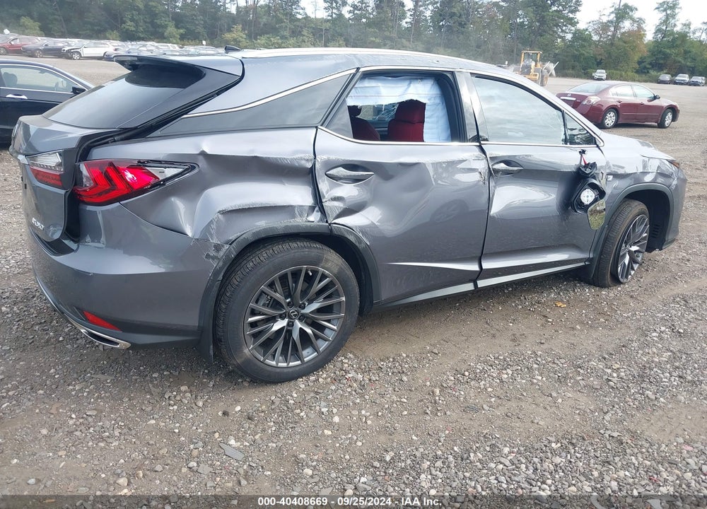 2022 LEXUS RX 350 F SPORT APPEARANCE VIN: 2T2SZMDA2NC345628