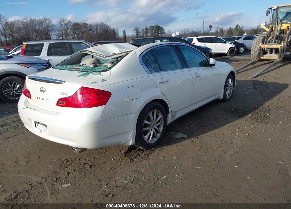 2007 INFINITI G35X VIN: JNKBV61F47M807056