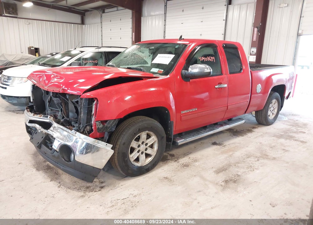 2010 GMC SIERRA 1500 SLE VIN: 1GTSKVE37AZ294920