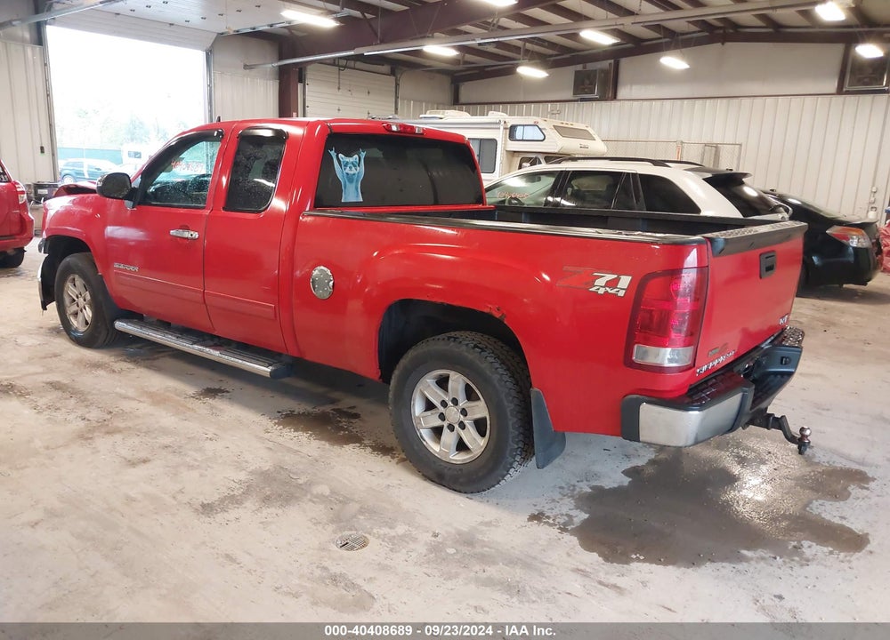 2010 GMC SIERRA 1500 SLE VIN: 1GTSKVE37AZ294920