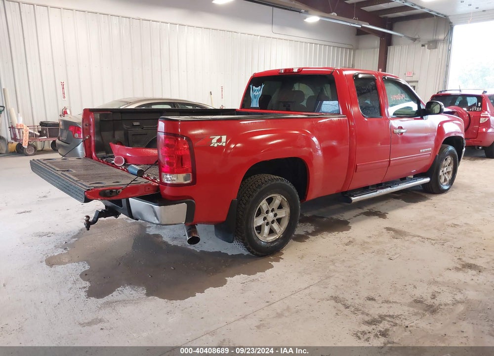2010 GMC SIERRA 1500 SLE VIN: 1GTSKVE37AZ294920