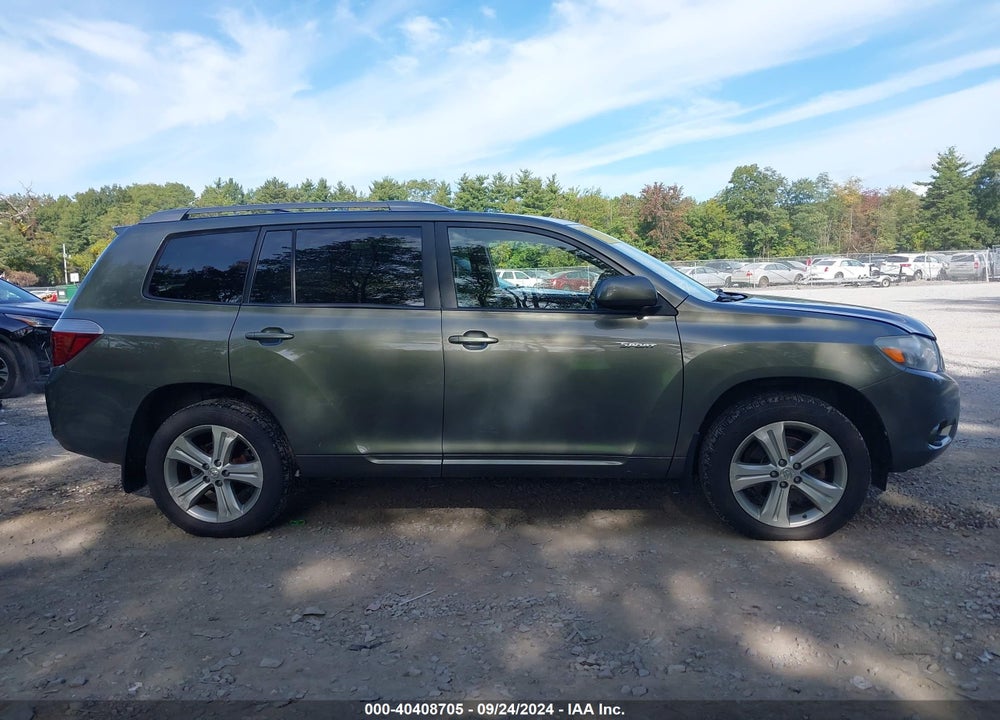 2008 TOYOTA HIGHLANDER SPORT VIN: JTEES43AX82033241