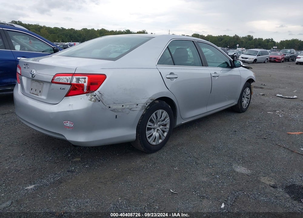 2012 TOYOTA CAMRY LE VIN: 4T1BF1FKXCU049754