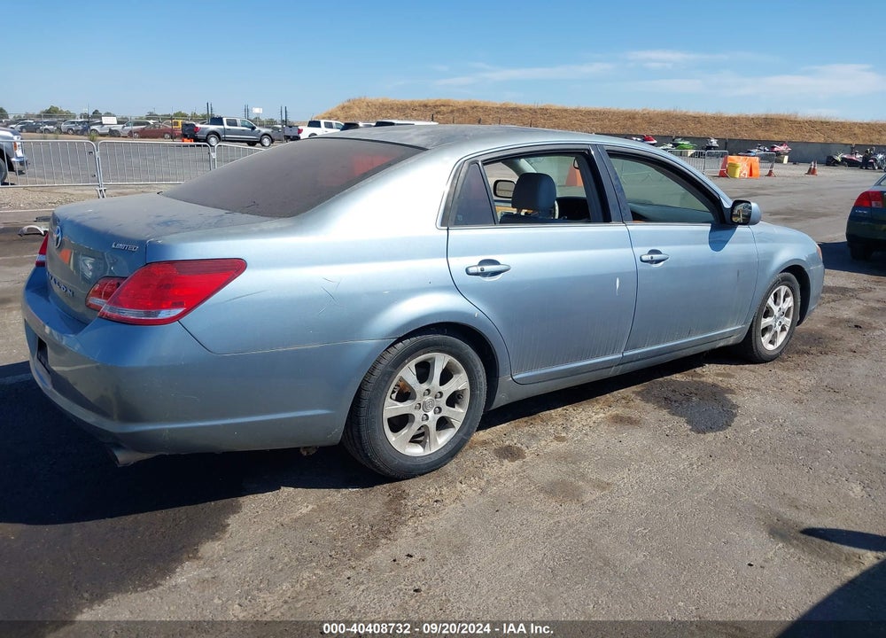 2006 TOYOTA AVALON LIMITED VIN: 4T1BK36B86U113091