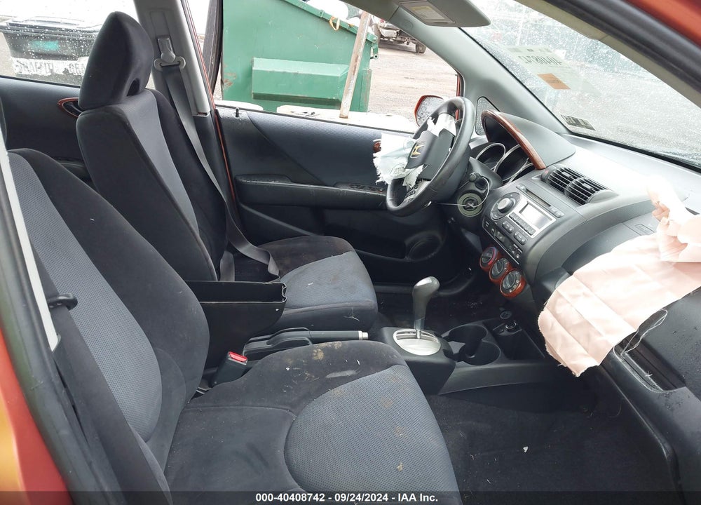 2007 HONDA FIT SPORT VIN: JHMGD38677S055412