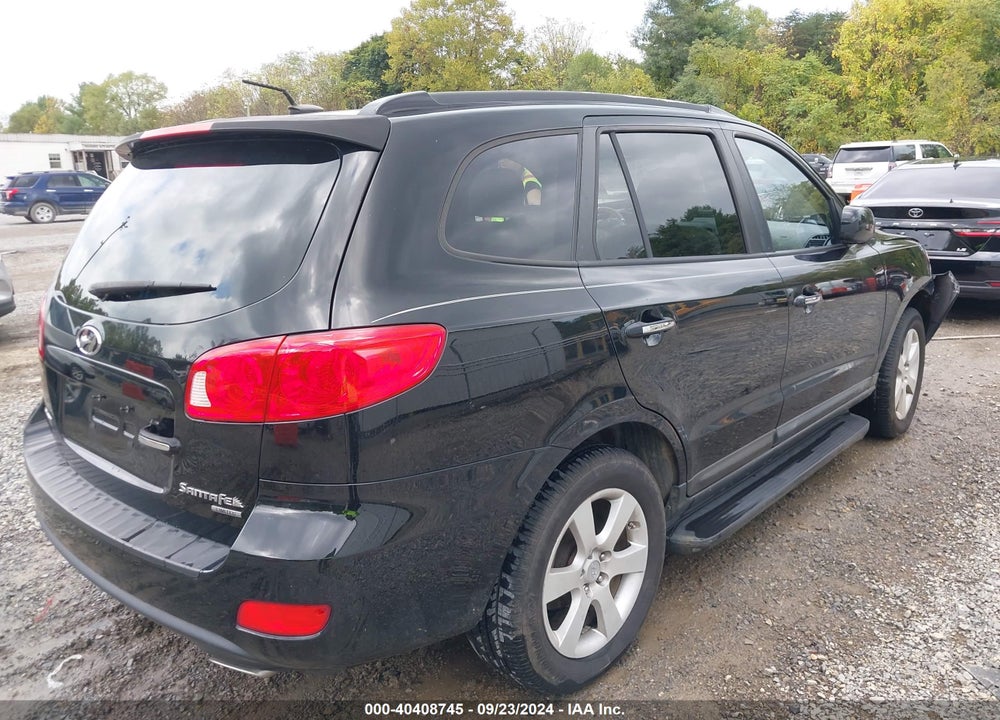 2008 HYUNDAI SANTA FE LIMITED/SE VIN: 5NMSH13E18H143081