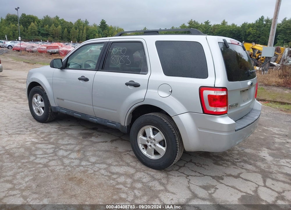 2008 FORD ESCAPE XLT VIN: 1FMCU03Z88KD99537
