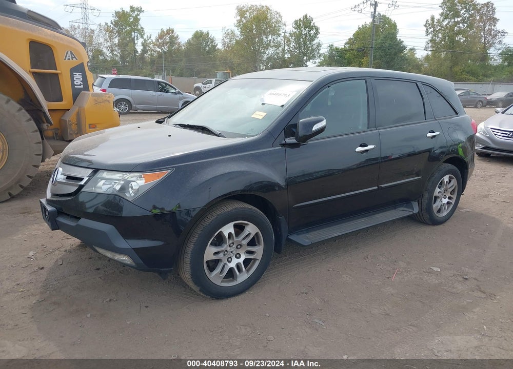 2008 ACURA MDX TECHNOLOGY PACKAGE VIN: 2HNYD28448H506605