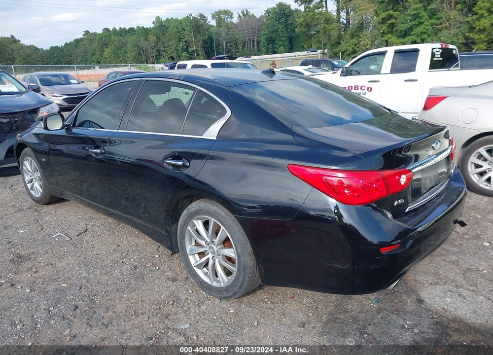 2017 INFINITI Q50 2.0T PREMIUM VIN: JN1CV7AR2HM680043