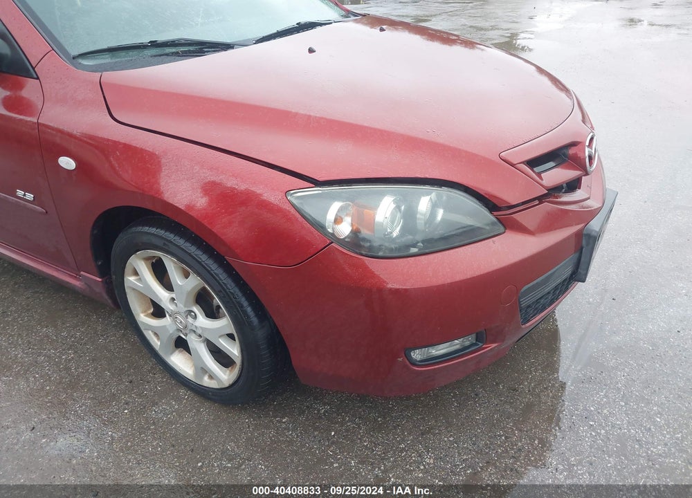 2008 MAZDA 3 S GRAND TOURING VIN: JM1BK343081166159