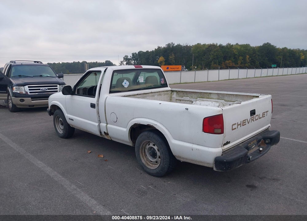 1998 CHEVROLET S-10 FLEETSIDE VIN: 1GCCS1448WK241392