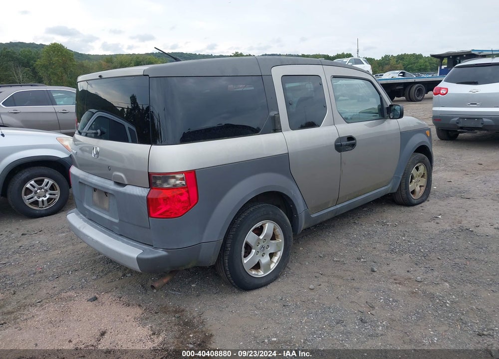 2004 HONDA ELEMENT EX VIN: 5J6YH28524L013421