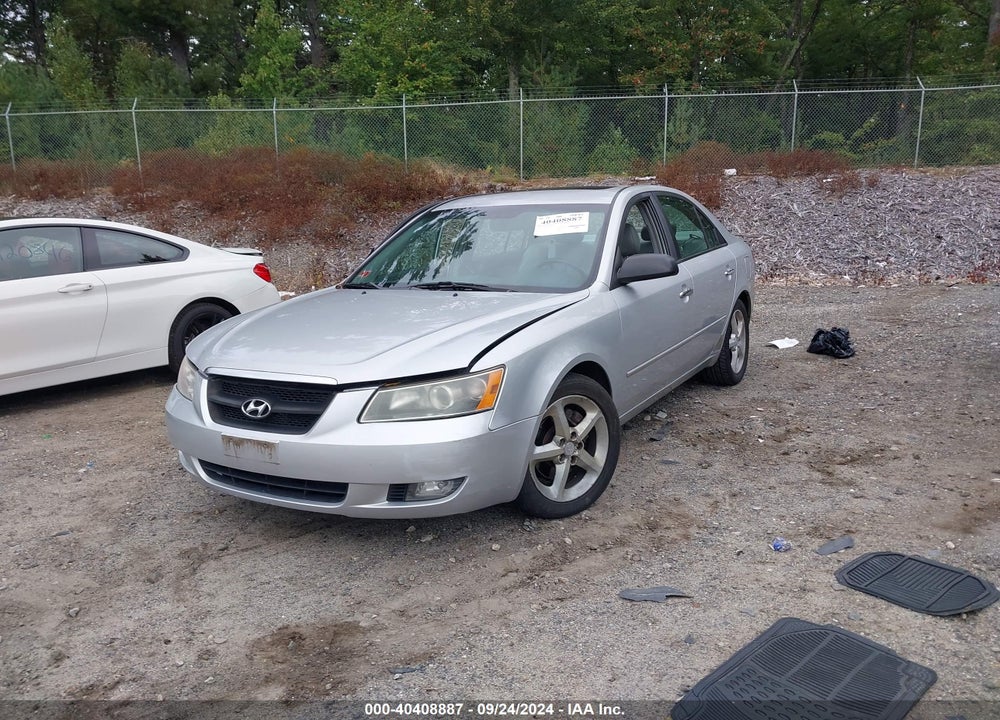 2006 HYUNDAI SONATA GLS V6/LX V6 VIN: 5NPEU46F06H025084