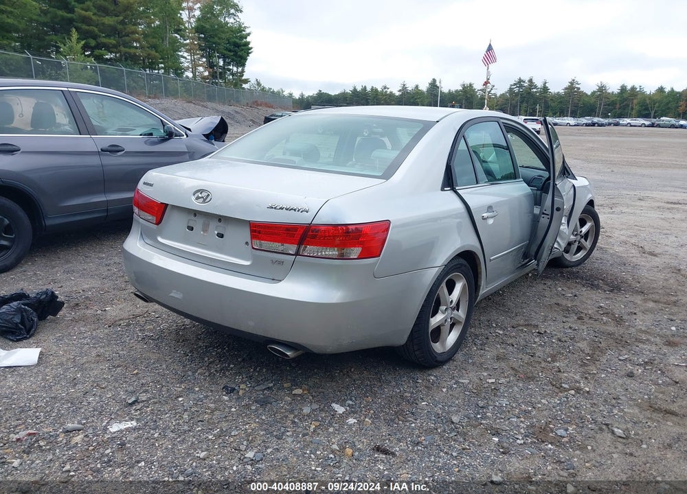 2006 HYUNDAI SONATA GLS V6/LX V6 VIN: 5NPEU46F06H025084