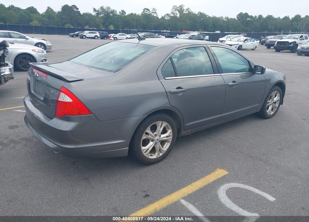 2012 FORD FUSION SE VIN: 3FAHP0HA1CR374008