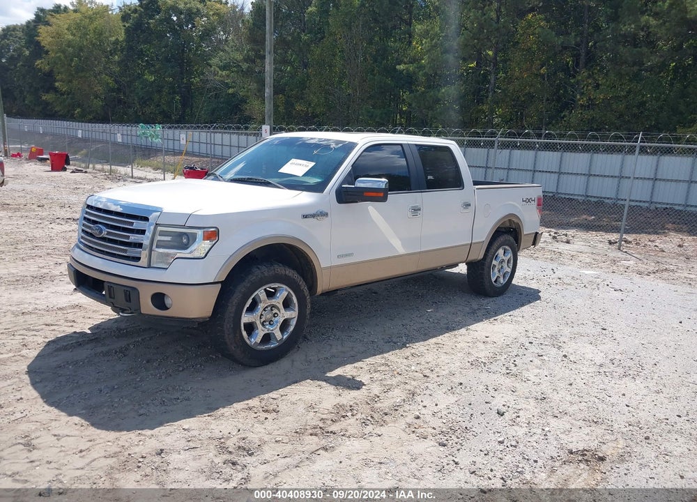 2013 FORD F-150 KING RANCH VIN: 1FTFW1ET0DKE21762
