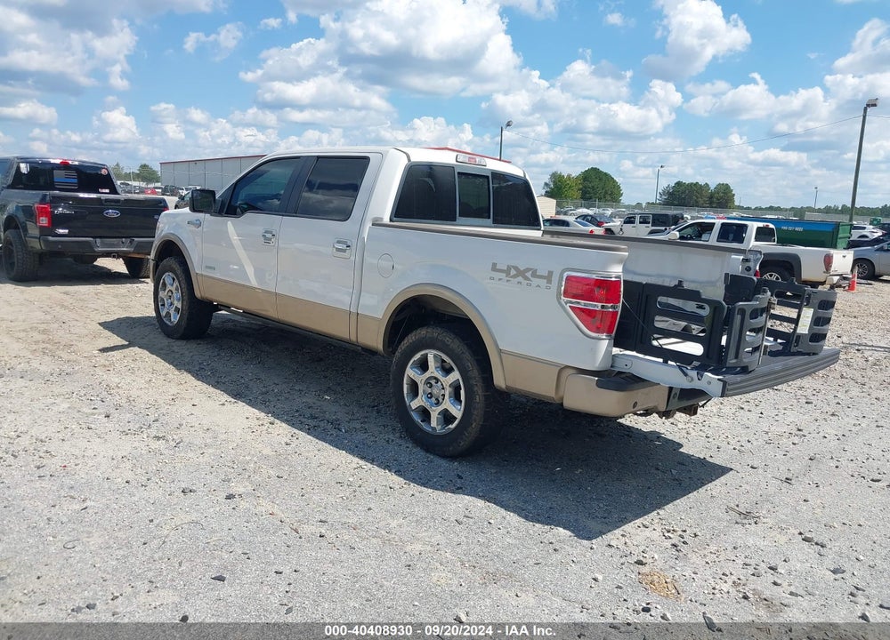 2013 FORD F-150 KING RANCH VIN: 1FTFW1ET0DKE21762