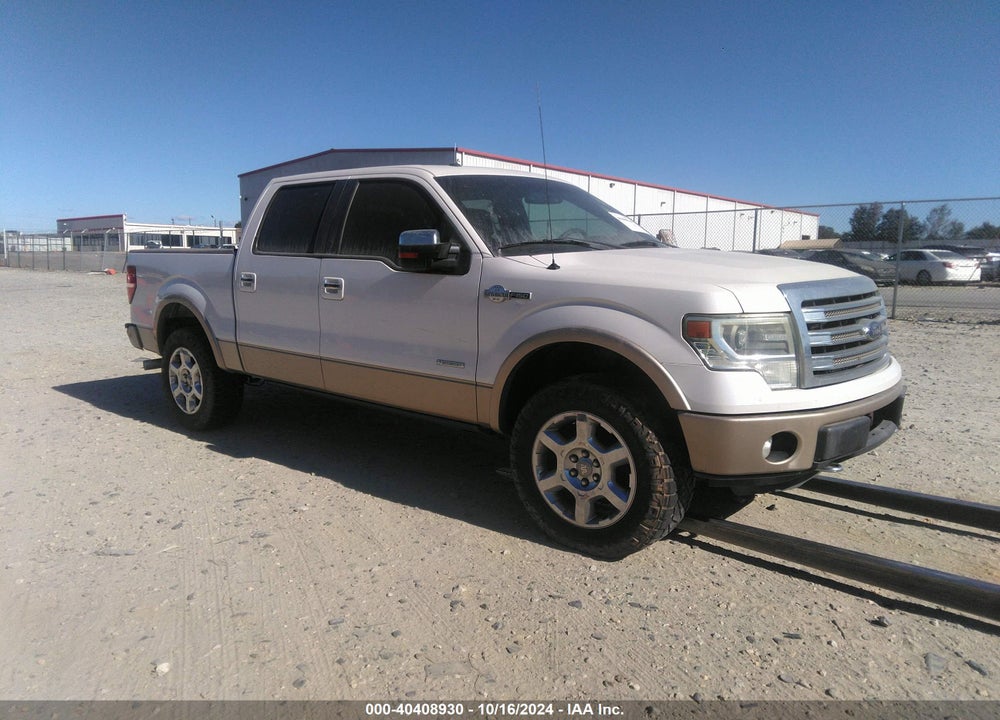 2013 FORD F-150 KING RANCH VIN: 1FTFW1ET0DKE21762