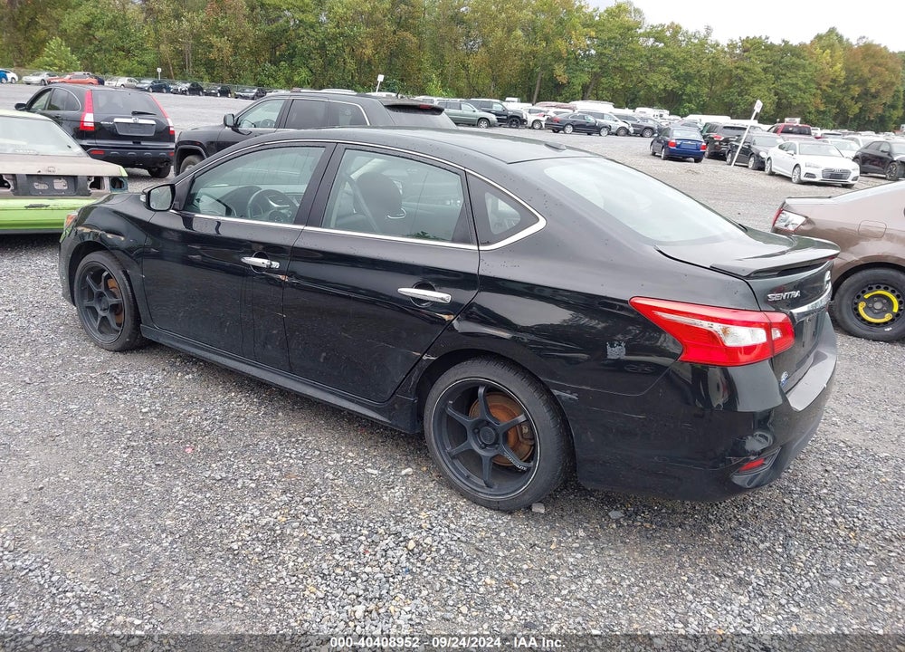2016 NISSAN SENTRA SR VIN: 3N1AB7AP7GY301418