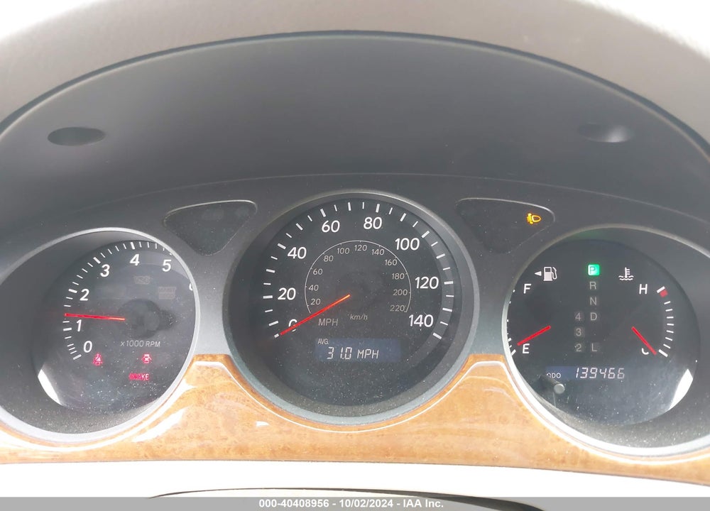 2005 LEXUS ES 330 VIN: JTHBA30G055124766