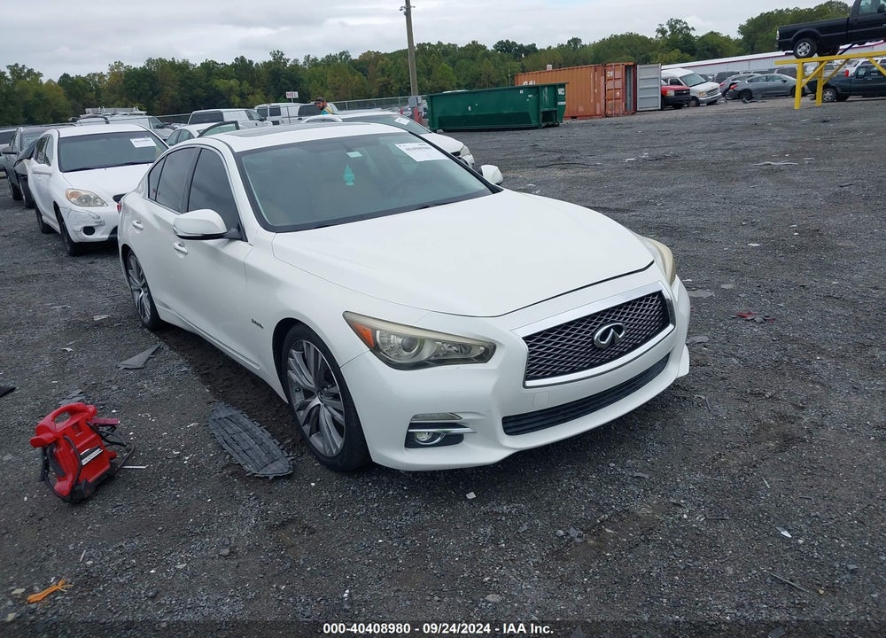 2014 INFINITI Q50 HYBRID PREMIUM VIN: JN1AV7AP2EM691318