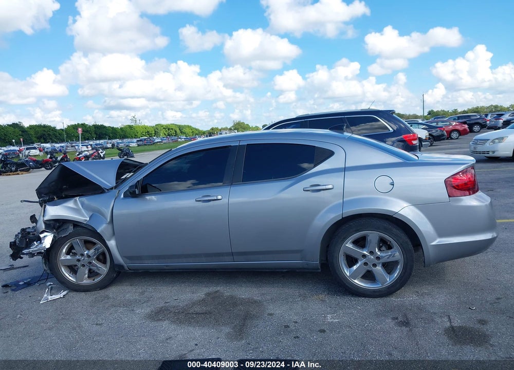 2014 DODGE AVENGER SE VIN: 1C3CDZAB3EN109184