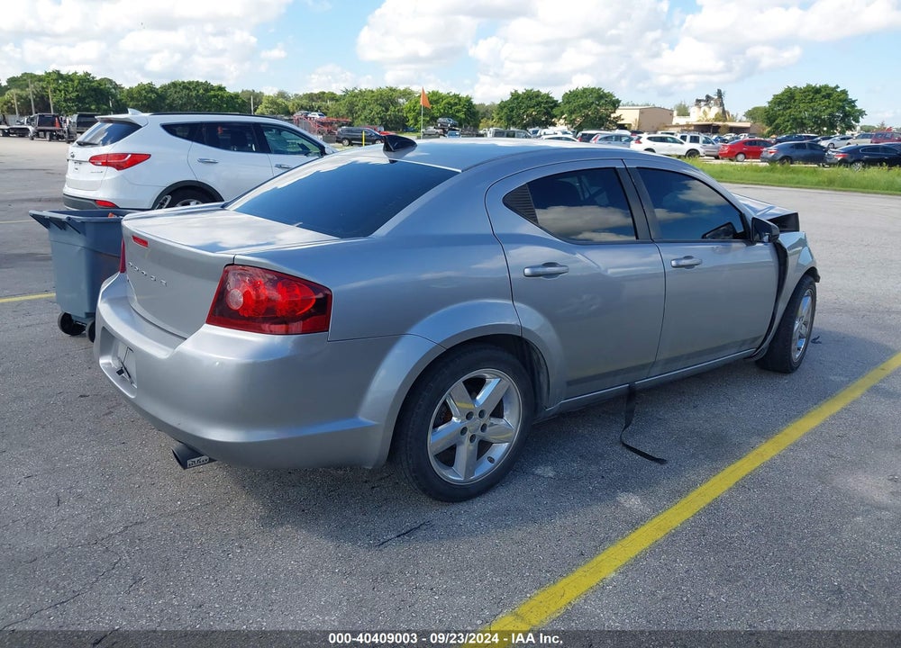 2014 DODGE AVENGER SE VIN: 1C3CDZAB3EN109184