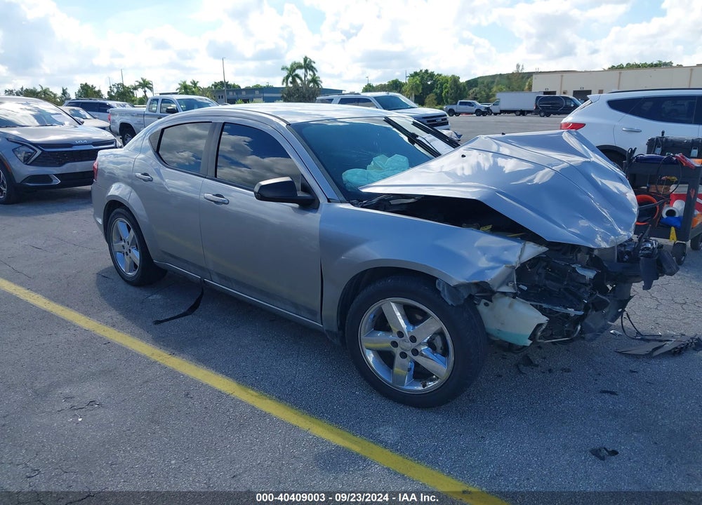 2014 DODGE AVENGER SE VIN: 1C3CDZAB3EN109184