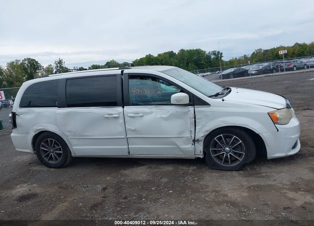 2017 DODGE GRAND CARAVAN SXT VIN: 2C4RDGCG3HR806851