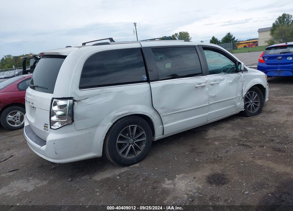 2017 DODGE GRAND CARAVAN SXT VIN: 2C4RDGCG3HR806851
