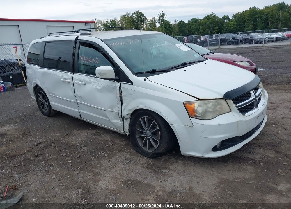 2017 DODGE GRAND CARAVAN SXT VIN: 2C4RDGCG3HR806851