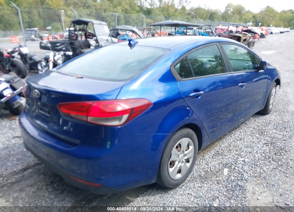 2017 KIA FORTE LX VIN: 3KPFK4A72HE015528