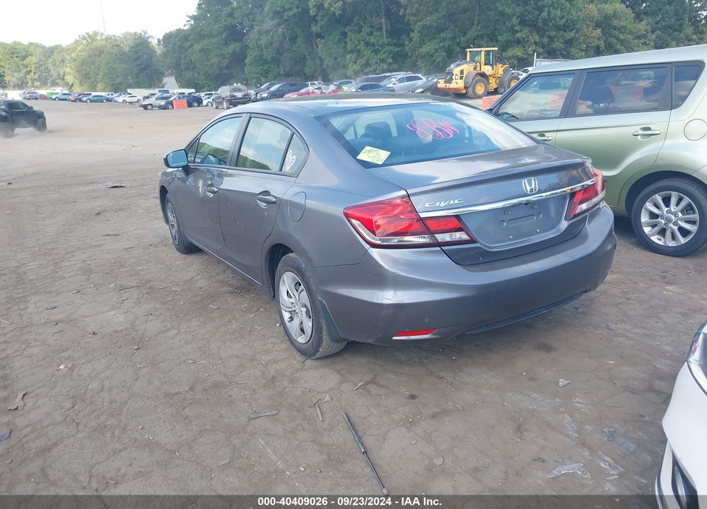 2014 HONDA CIVIC LX VIN: 19XFB2F57EE247579