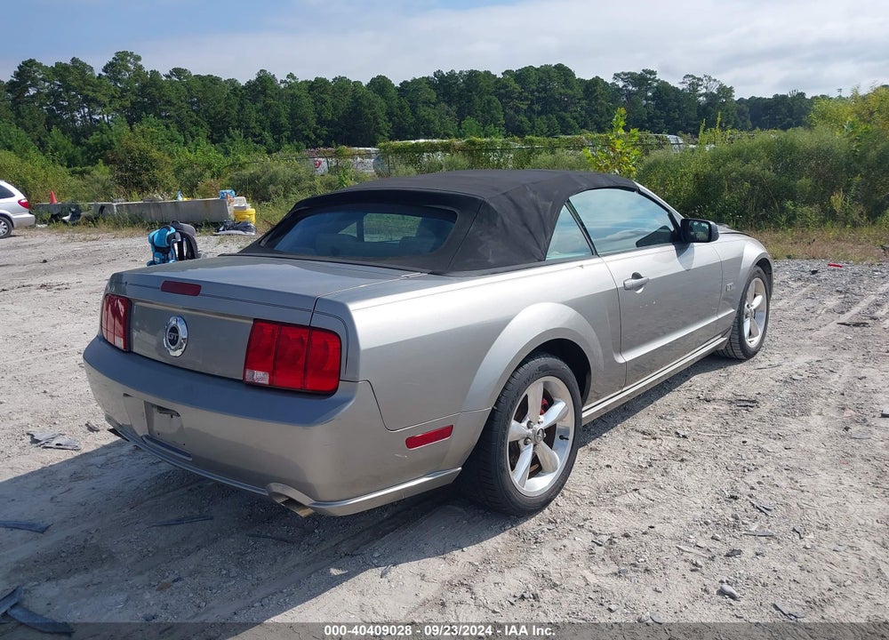 2008 FORD MUSTANG GT DELUXE/GT PREMIUM VIN: 1ZVHT85H585142993