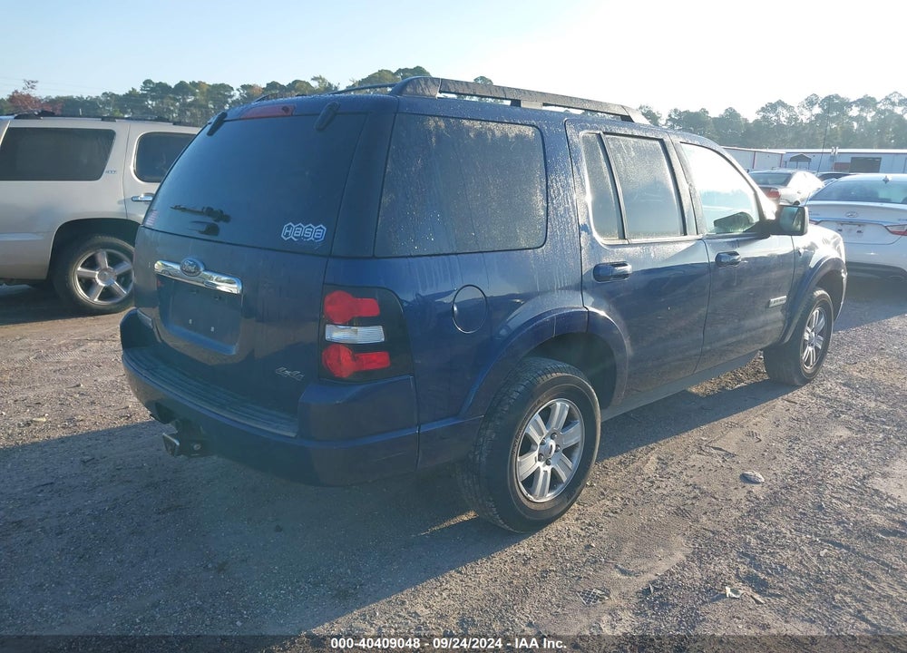 2008 FORD EXPLORER XLT VIN: 1FMEU73878UA89201