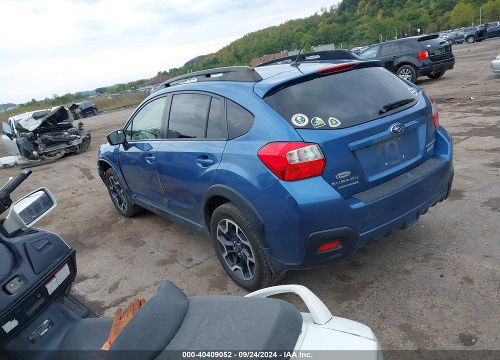 2017 SUBARU CROSSTREK 2.0I PREMIUM VIN: JF2GPABC1H8219247