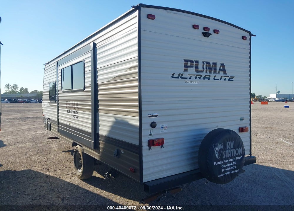 2020 PUMA PALOMINO VIN: 5ZT2PUEC3L4006840