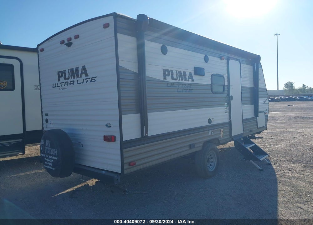 2020 PUMA PALOMINO VIN: 5ZT2PUEC3L4006840