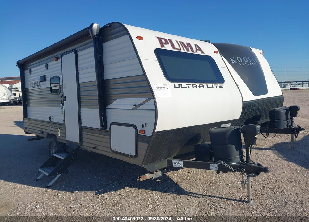 2020 PUMA PALOMINO VIN: 5ZT2PUEC3L4006840
