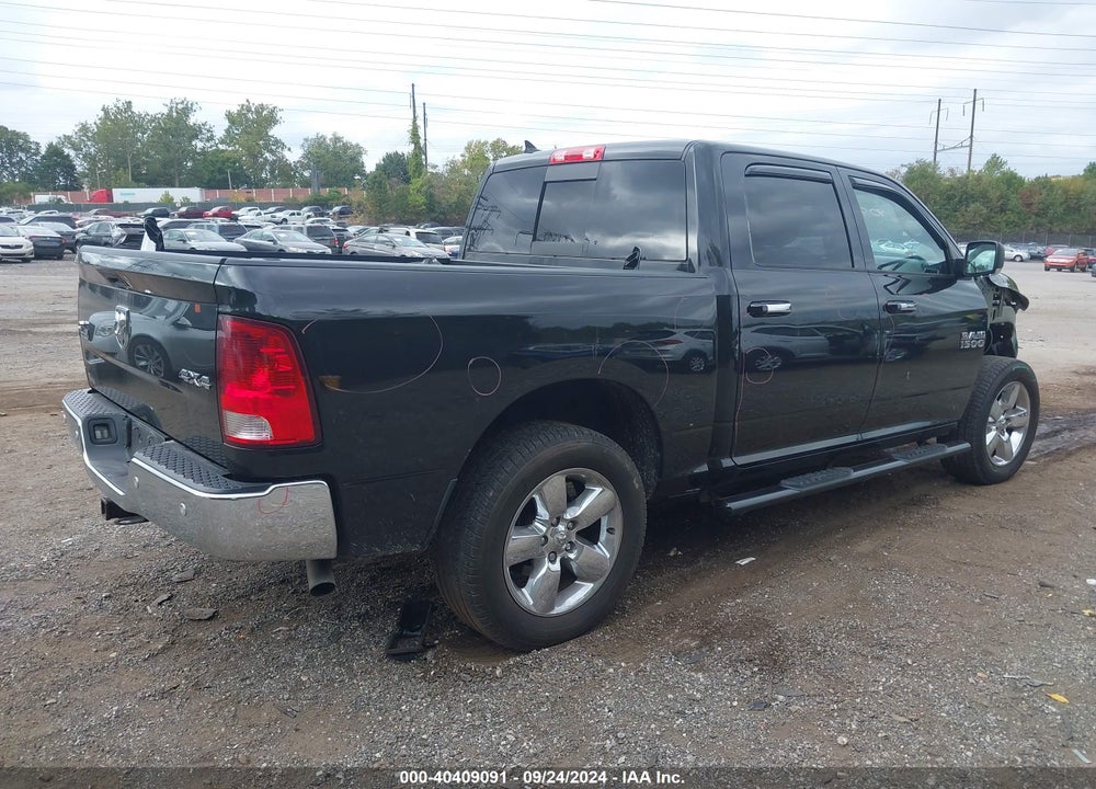 2017 RAM 1500 BIG HORN 4X4 5'7 BOX VIN: 1C6RR7LG7HS581647