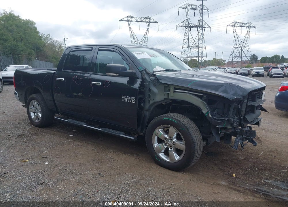 2017 RAM 1500 BIG HORN 4X4 5'7 BOX VIN: 1C6RR7LG7HS581647