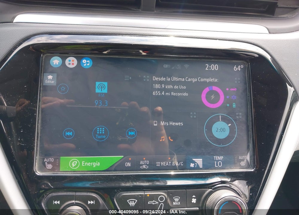 2017 CHEVROLET BOLT EV PREMIER VIN: 1G1FX6S06H4136426
