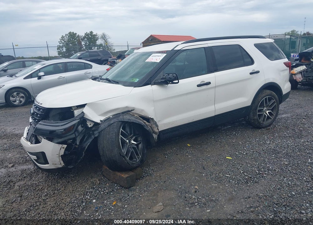 2016 FORD EXPLORER SPORT VIN: 1FM5K8GTXGGB44277