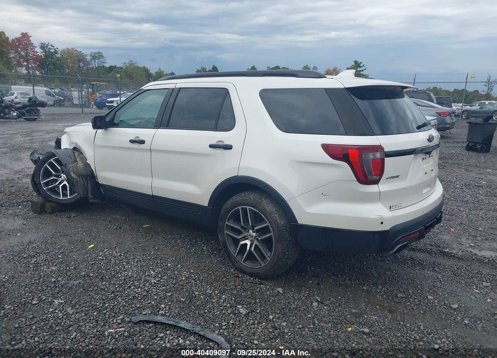 2016 FORD EXPLORER SPORT VIN: 1FM5K8GTXGGB44277